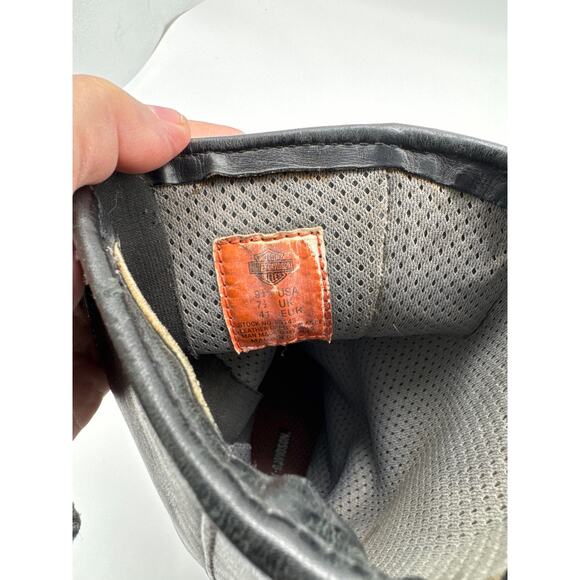 Harley Davidson Stratus 95143 Mens Sz 9.5Black Harness Biker Boots Motorcycle - Picture 8 of 9